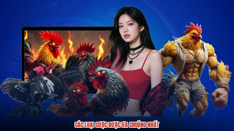Các loại cược được ưa chuộng nhất