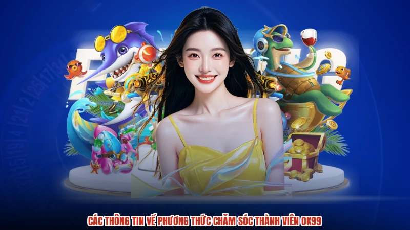 Các thông tin về phương thức chăm sóc thành viên OK99