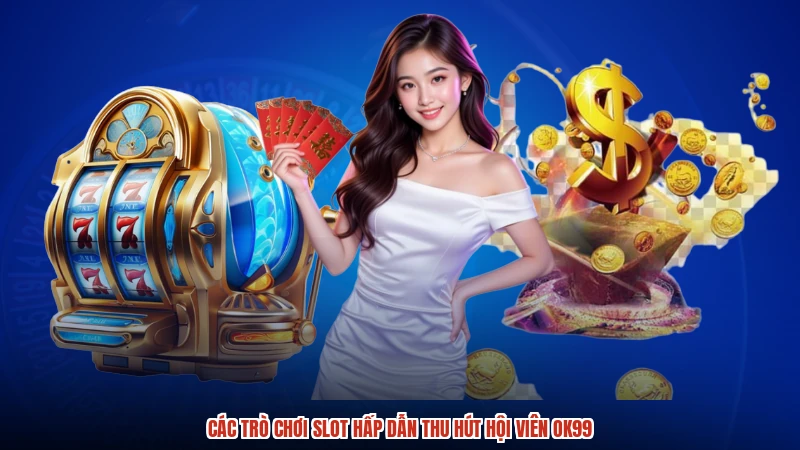 Các trò chơi slot hấp dẫn thu hút hội viên OK99