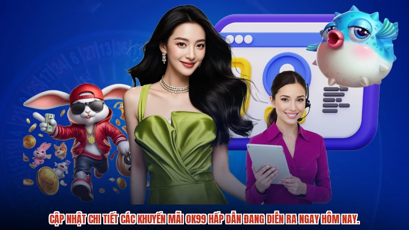 Cập nhật chi tiết các khuyến mãi OK99 hấp dẫn đang diễn ra ngay hôm nay.