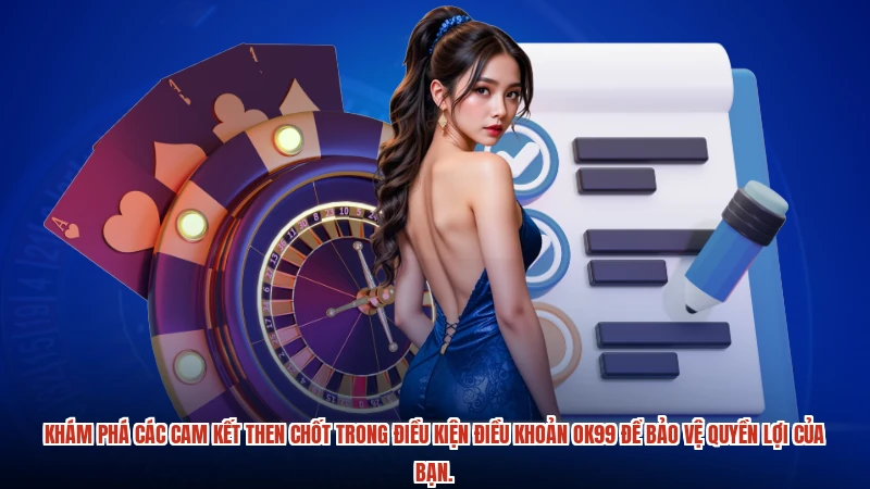 Khám phá các cam kết then chốt trong điều kiện điều khoản OK99 để bảo vệ quyền lợi của bạn.