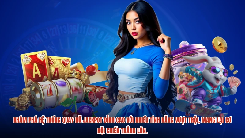 Khám phá hệ thống quay hũ jackpot đỉnh cao với nhiều tính năng vượt trội, mang lại cơ hội chiến thắng lớn.