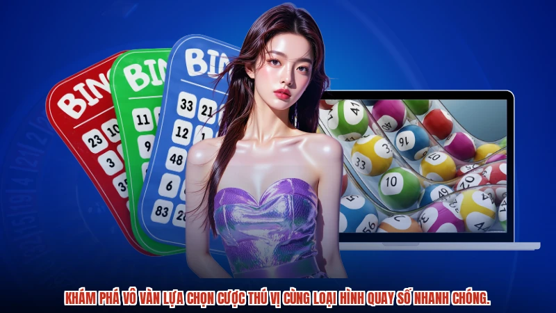 Khám phá vô vàn lựa chọn cược thú vị cùng loại hình quay số nhanh chóng.