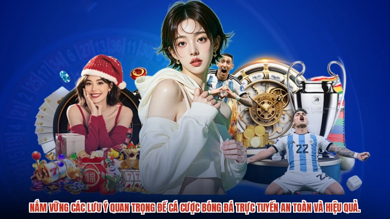 Nắm vững các lưu ý quan trọng để cá cược bóng đá trực tuyến an toàn và hiệu quả.