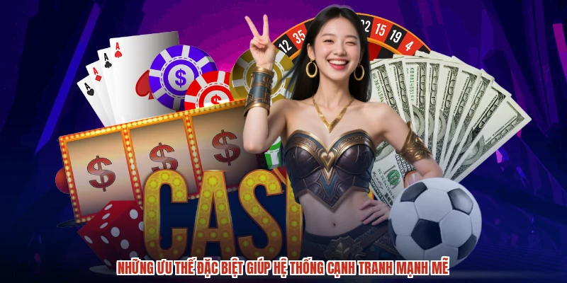 Những ưu thế đặc biệt giúp hệ thống cạnh tranh mạnh mẽ